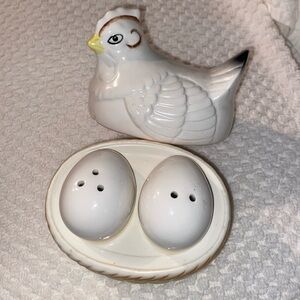 50’s vintage Chicken Salt and Pepper, Japan